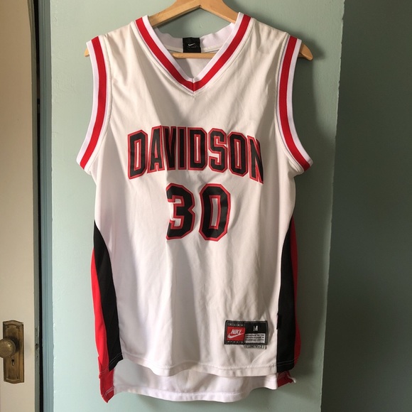 authentic stephen curry davidson jersey